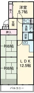 シティ・ライフ島田【2階】の間取り