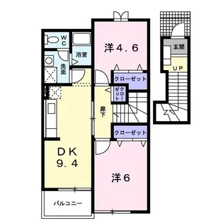 アンナプルナI【2階】の間取り