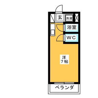 ドミール豊【4階】の間取り