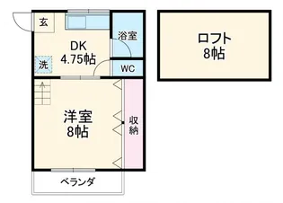 クラシカル姫子2【2階】の間取り