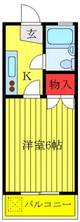 プチメゾンタケウチ【2階】の間取り
