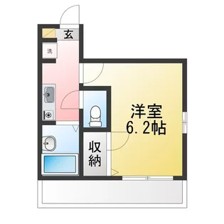 ルミエール東脇【1階】の間取り
