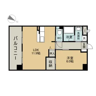 桝屋5【5階】の間取り