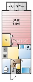 セジュールサンライズB【1階】の間取り