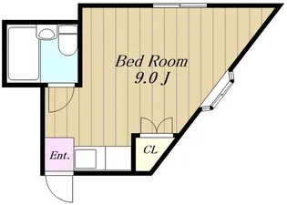 ヒルトップ【1階】の間取り