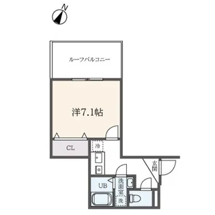 フォセット本蓮沼【4階】の間取り