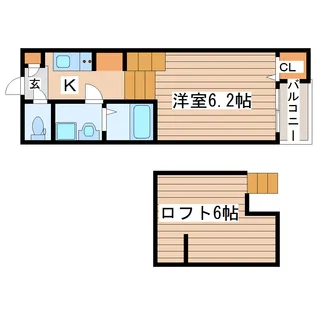 アイ宮町【2階】の間取り