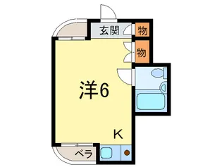 アイユ-ハウス【4階】の間取り