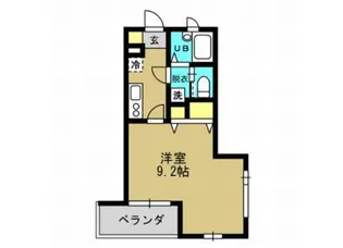鹿児島県鹿児島市平之町【マンション】の間取り