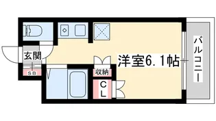 メゾンドソフィー【3階】の間取り