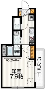 東京都渋谷区代々木1【マンション】の間取り