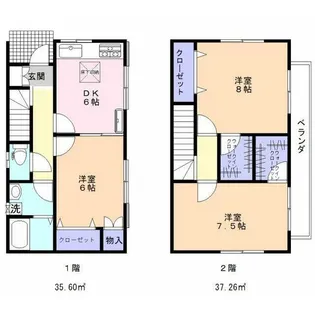 埼玉県川口市大字安行吉岡【一戸建】の間取り