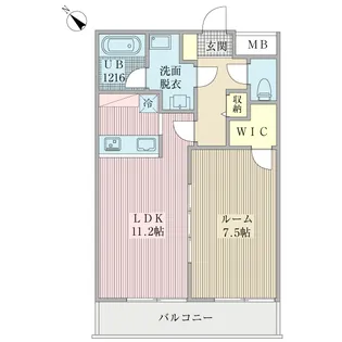 エルフ【2階】の間取り