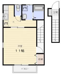 メルシー【2階】の間取り