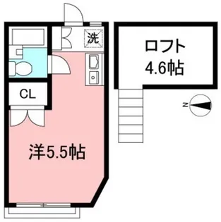 パークサイド芦花【1階】の間取り