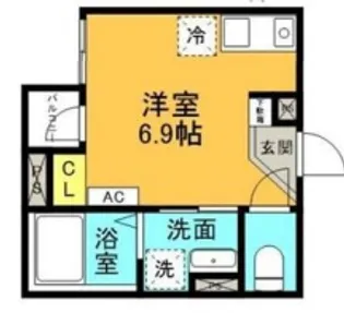 東京都葛飾区堀切6【アパート】の間取り