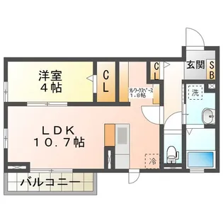 フォルトゥーナ ヒロ【3階】の間取り