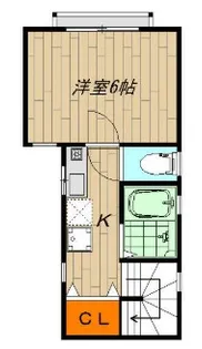 東京都豊島区池袋本町4【アパート】の間取り