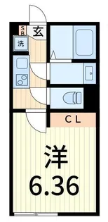 カインドネス亀有II【2階】の間取り