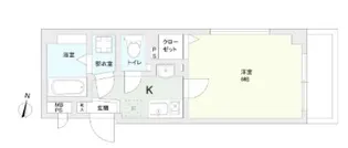 カッシーナ本所吾妻橋【1階】の間取り