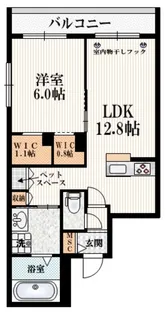 HARU TERRACE【2階】の間取り