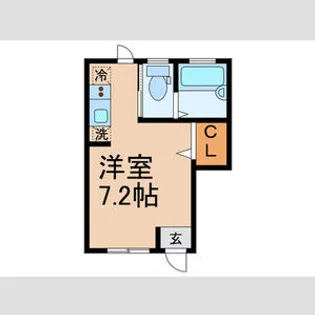 コンフォートひばりヶ丘【1階】の間取り