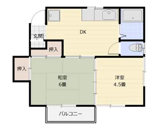 シャルマンヒル【2階】の間取り