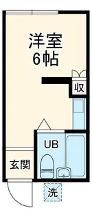 シオンK【1階】の間取り
