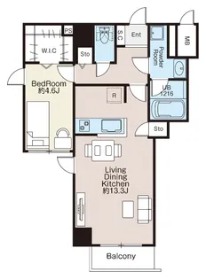 HERENCIA【8階】の間取り