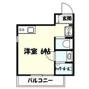 フォルト溝の口【2階】の間取り