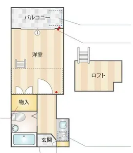 グランレゼル大宮七里【1階】の間取り