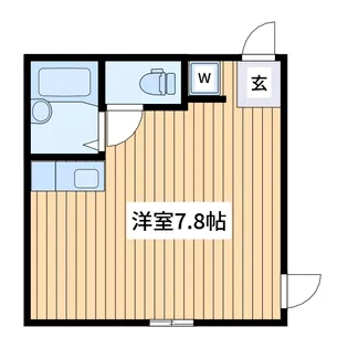 マーベラス立川・曙町4【1階】の間取り