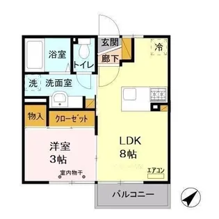 パインウッド【2階】の間取り