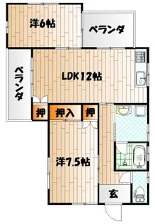 福岡県北九州市門司区高砂町【一戸建】の間取り
