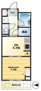 ルミークアン東陽町【2階】の間取り