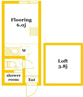 ミラベル横浜【1階】の間取り