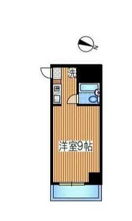 ヒルズ中野【2階】の間取り