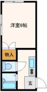 南台ハウス【1階】の間取り