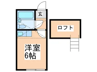 ゼニスネクスト【1階】の間取り