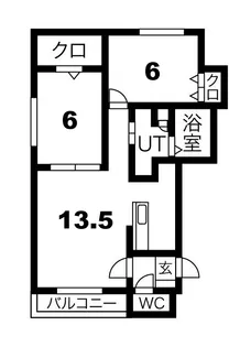 Pinot Blanc (ピノブラン)【2階】の間取り