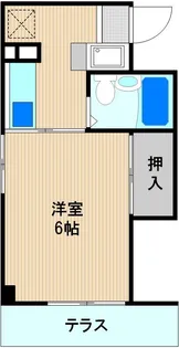 シャルムF1【1階】の間取り