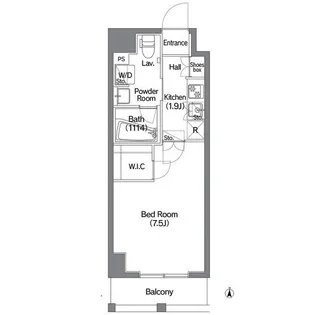 コンフォリア錦糸町DEUX【4階】の間取り