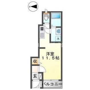 兵庫県丹波篠山市杉【アパート】の間取り