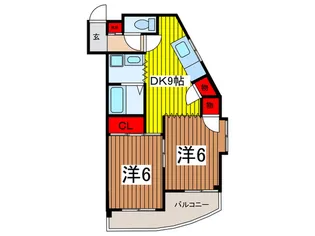 ツカサビル【4階】の間取り