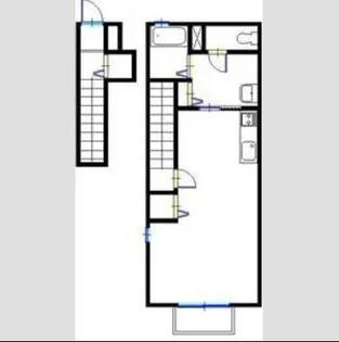 兵庫県明石市沢野2【アパート】の間取り
