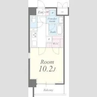 タウンコート御園【5階】の間取り