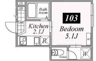 Relation青砥【1階】の間取り