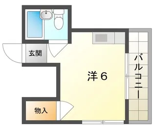 レスターテII【3階】の間取り