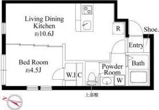 フォルスクラス駒込西ケ原【1階】の間取り