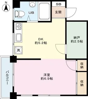 ESPERANZA HATSUDAI【3階】の間取り